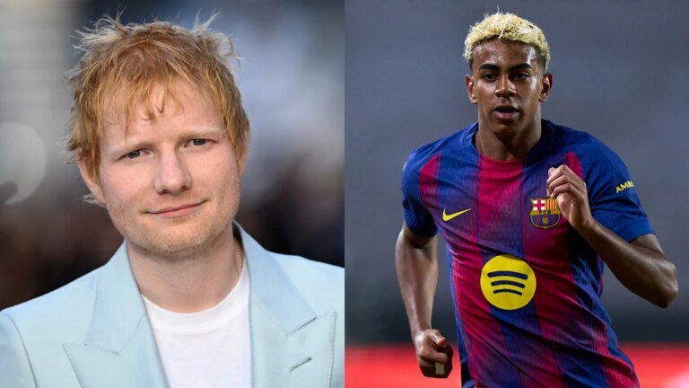 Ed Sheeran revealed as Barcelona's shirt sponsor for El Clasico
Livezstream.com