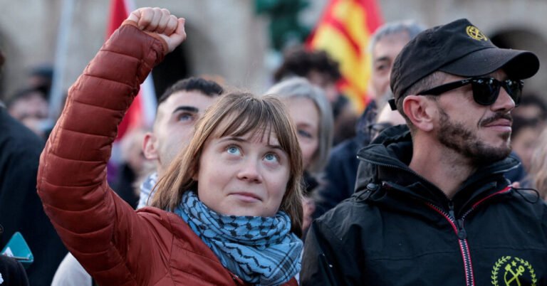Greta Thunberg Arrested in U.K. at Protest Supporting Palestine Action Livezstream.com