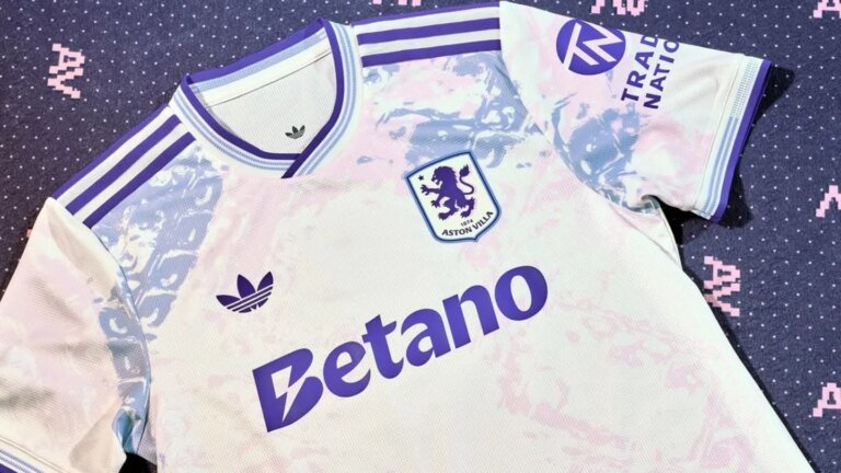 Aston Villa release stained glass-style 2025/26 third kit
Livezstream.com