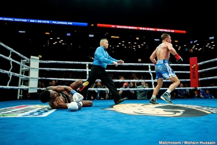 Eddie Hearn Sees a Different Dalton Smith After Matias
Livezstream.com