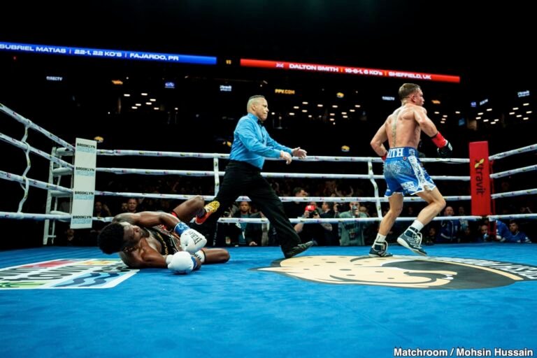 Eddie Hearn Sees a Different Dalton Smith After Matias
Livezstream.com