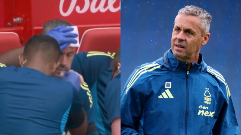 Nottingham Forest coach requires stitches after overenthusiastic goal celebration
Livezstream.com